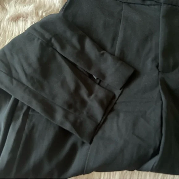 Lulu’s Endearing Romance Black Slim Leg Trouser Pants - Picture 5 of 7